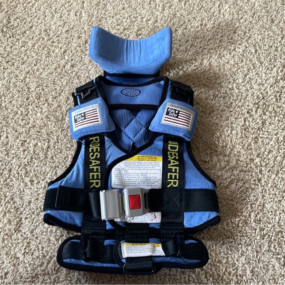 Ride Safer Vest - Travel Car Seat